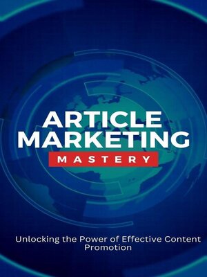 cover image of Article Marketing Mastery